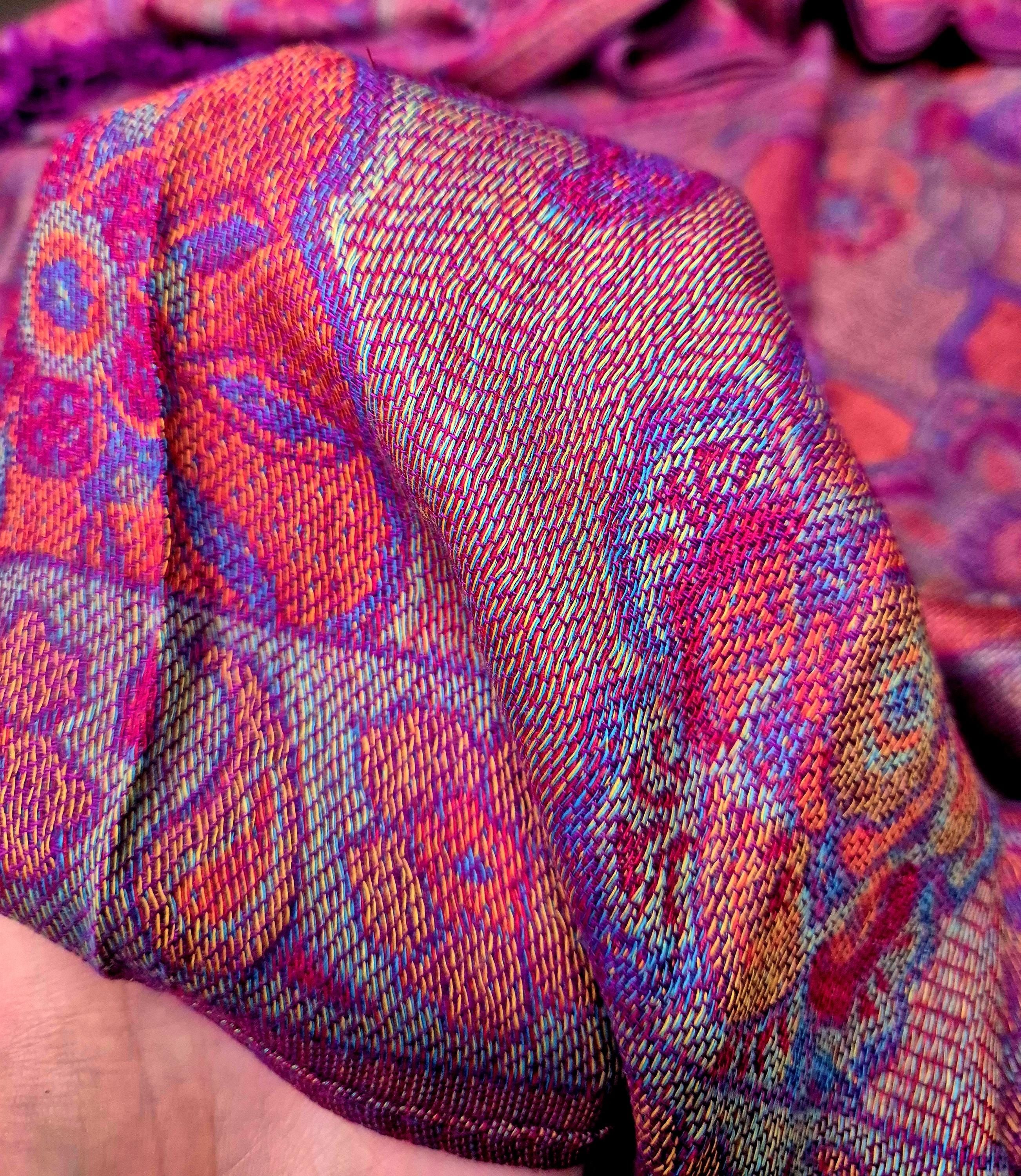 Cashmere Keffiyeh Style Scarf