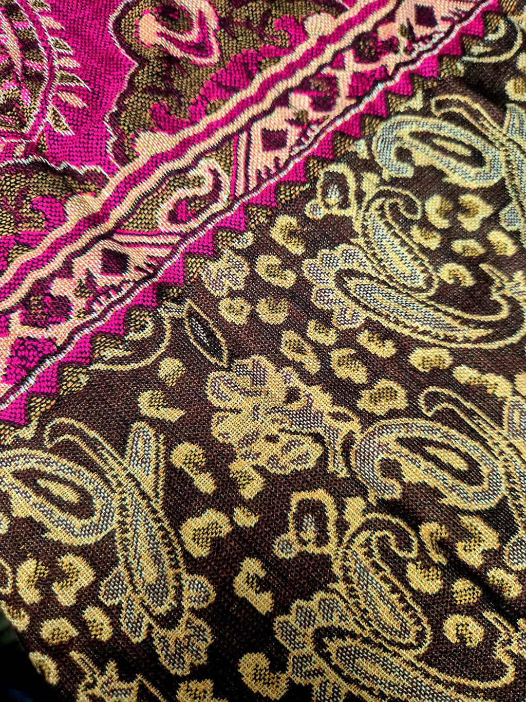 Cashmere Keffiyeh Style Scarf