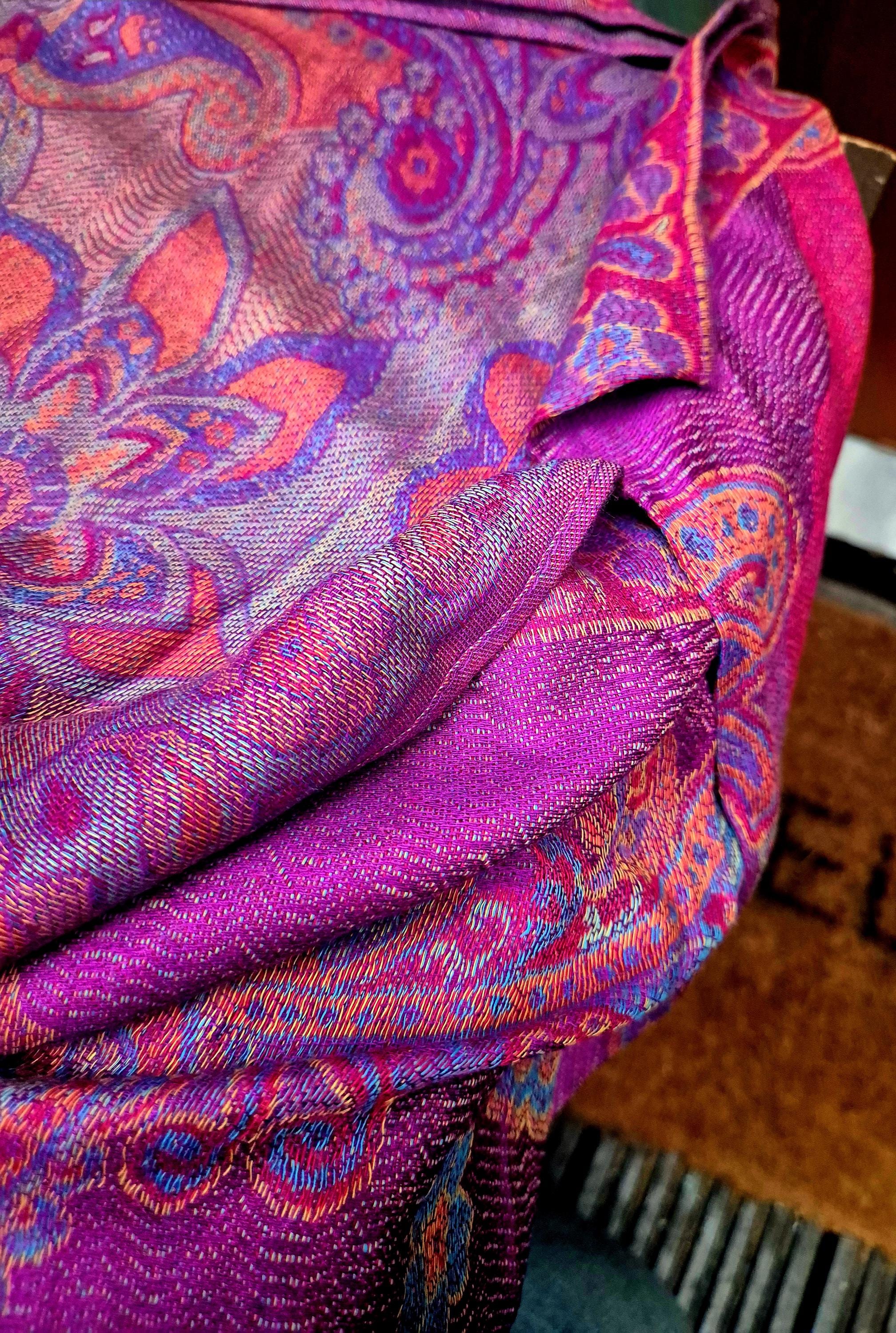 Cashmere Keffiyeh Style Scarf
