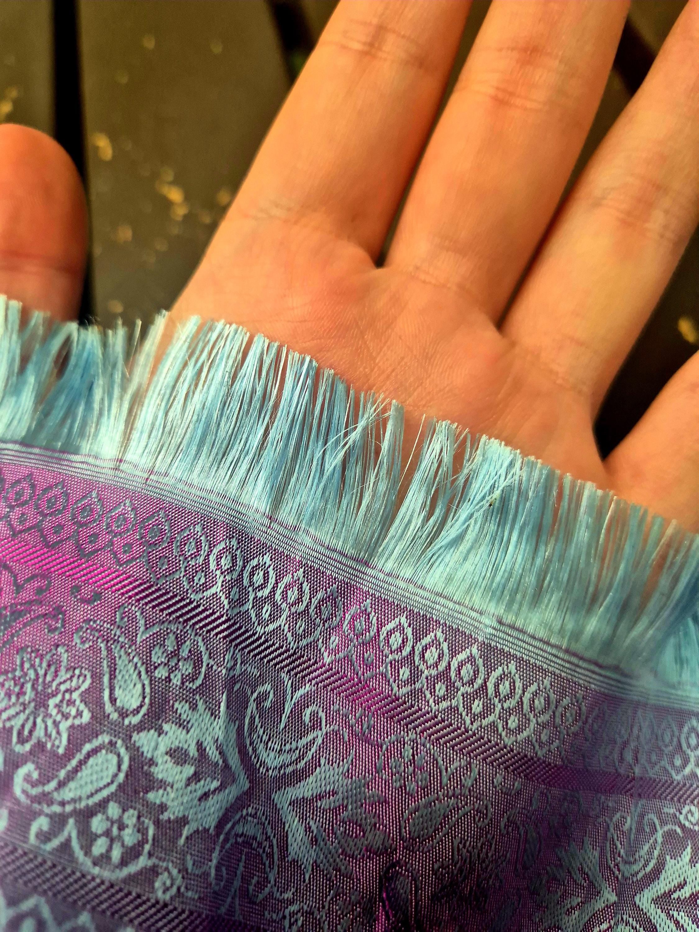 Silk Keffiyeh Style Scarf